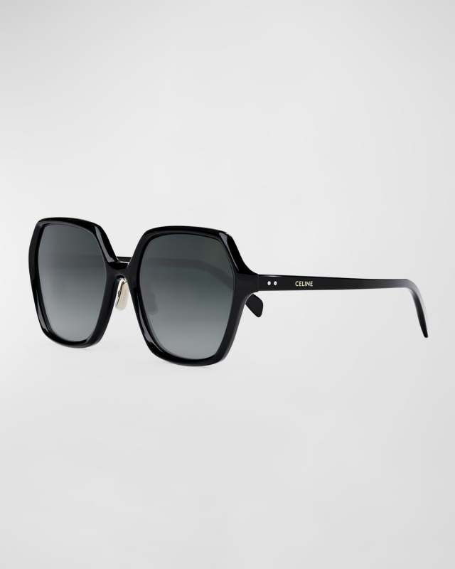 Gradient Acetate Butterfly Sunglasses