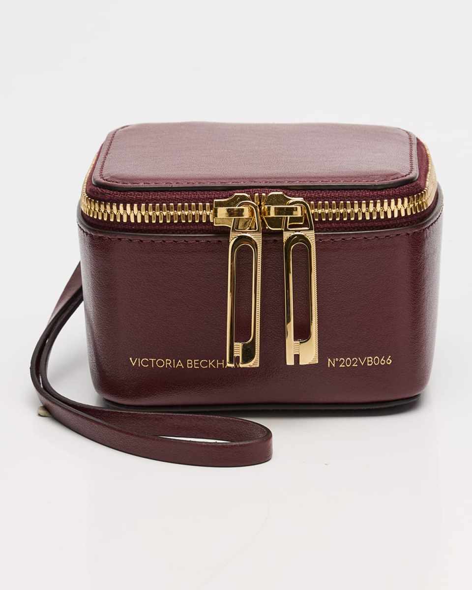 Vanity Micro Leather Wristlet