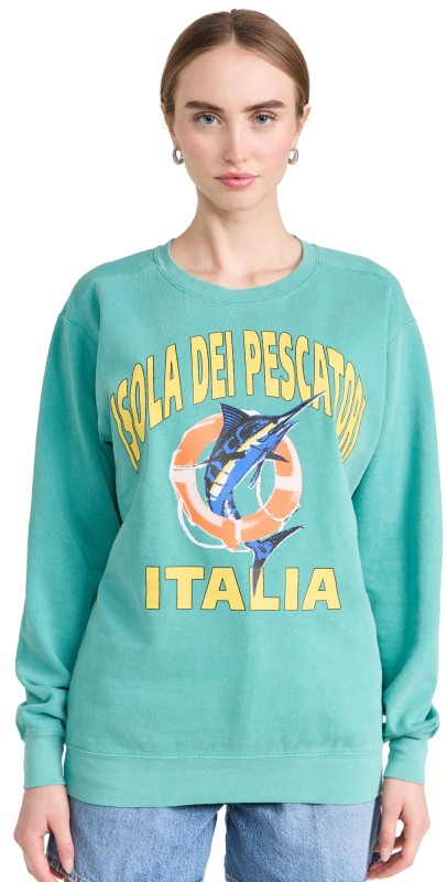 Firstport Isola Di Pescatori Sweatshirt Seafoam