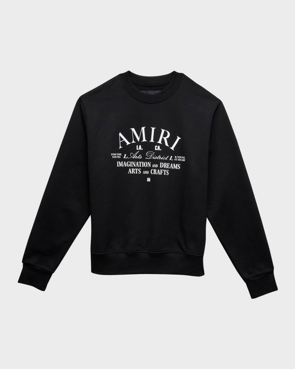 Kid's Logo-Print Art District Sweatshirt, Size 4-12