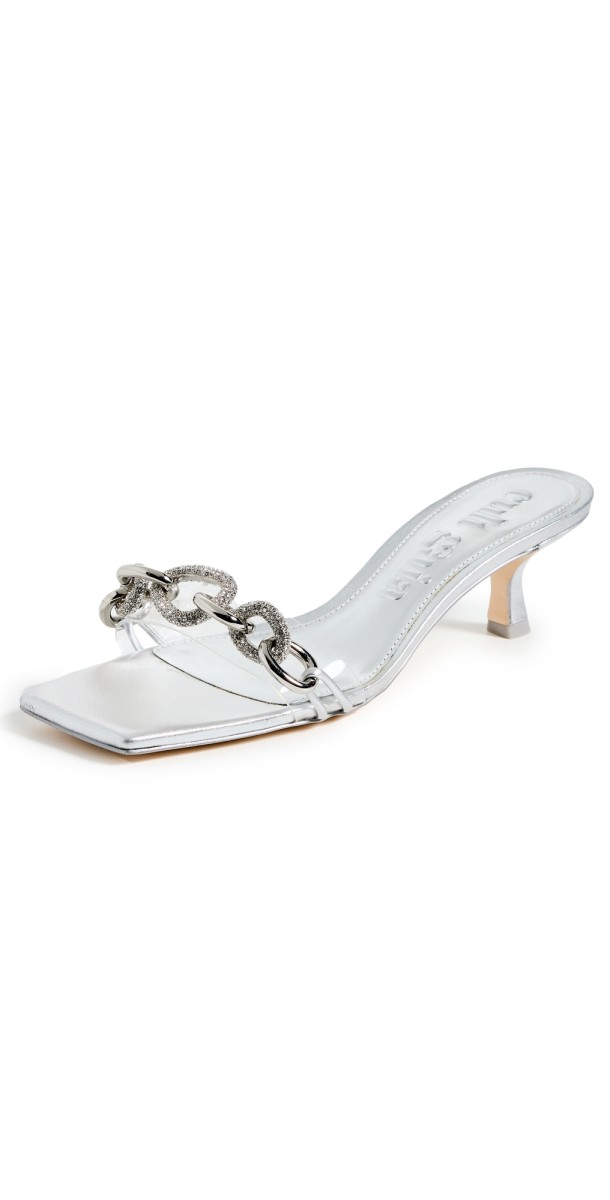 Cult Gaia Lynn Sandals Clear