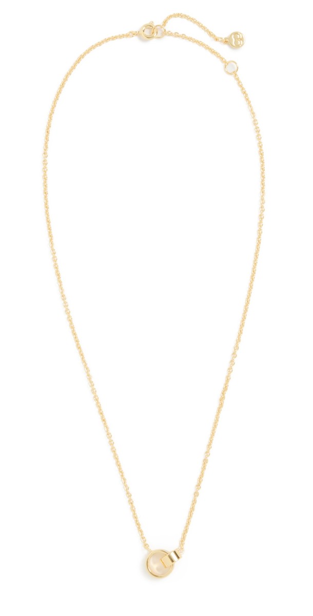 Gorjana Rose Interlocking Necklace Gold