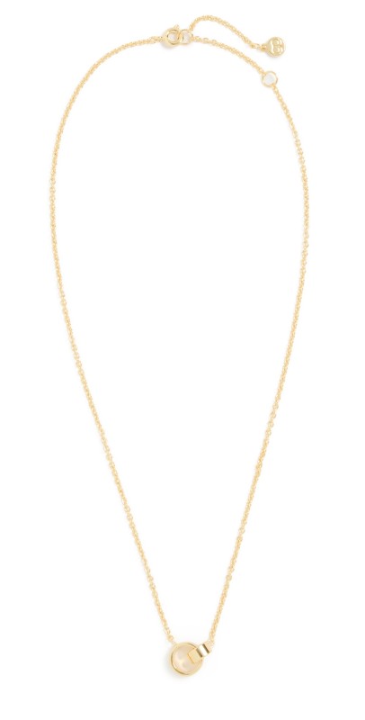 Gorjana Rose Interlocking Necklace Gold
