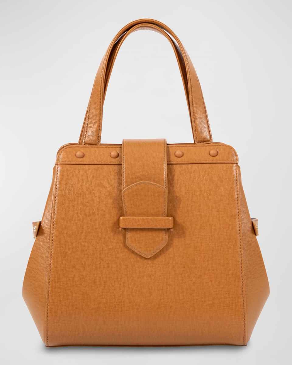 Camilla Mini Leather Tote Bag