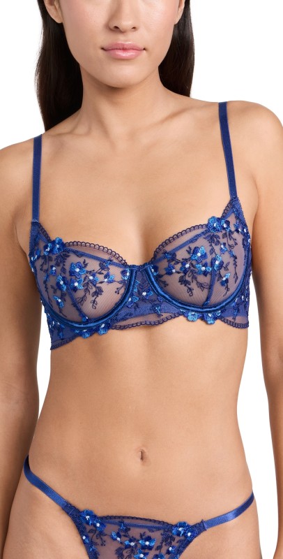 Kat the Labelofia Underwire Navy Bra Navy