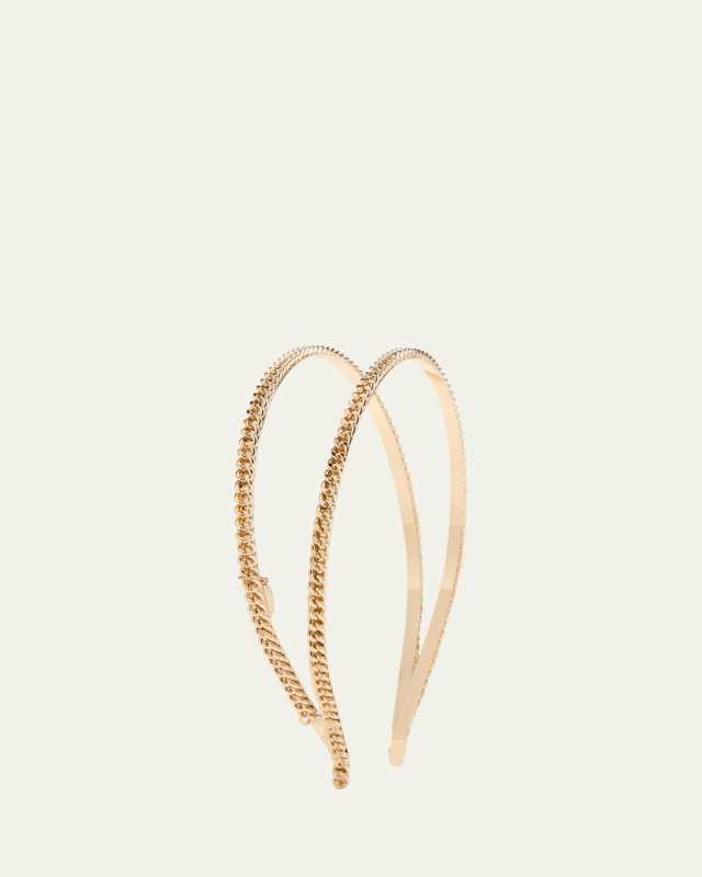 Chain Two-Row Skinny Headband