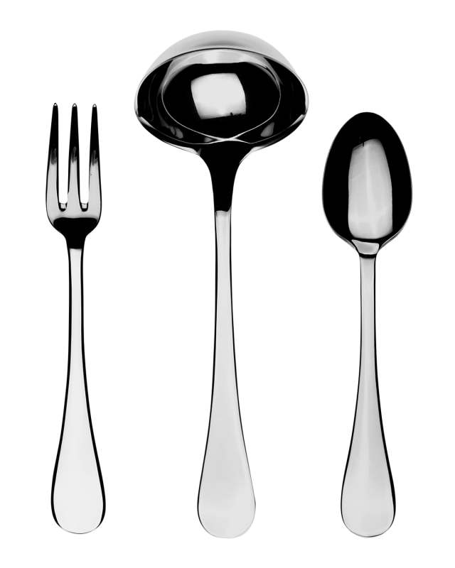 Brescia 3-Piece Serving Utensil Set