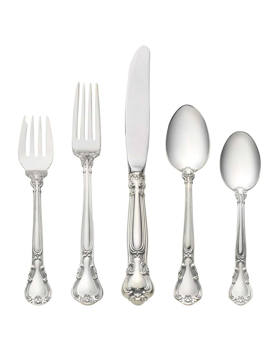 Chantilly 5-Piece Flatware Setting with Place Spoon