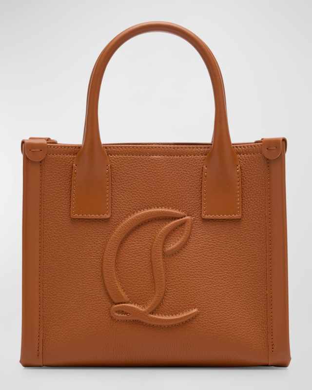 By My Side Mini Tote in Leather with CL Logo