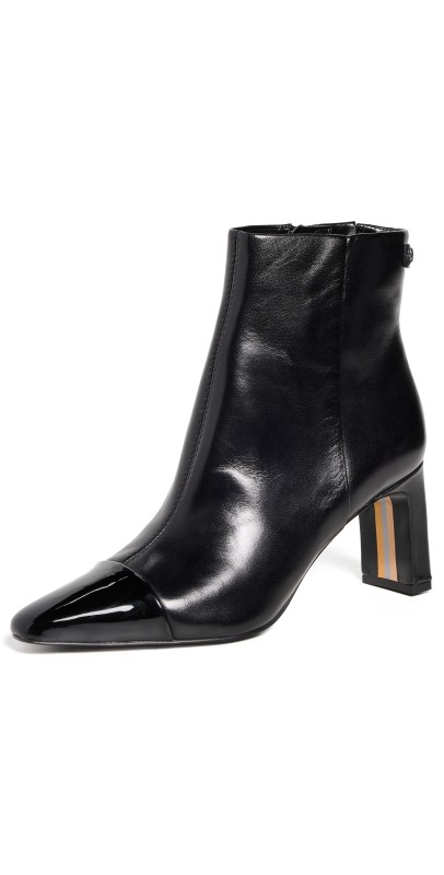 Sam Edelman Saige 2 Cap Toe Booties Black