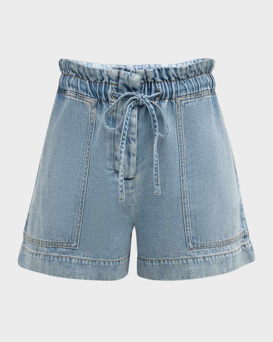 Foster Denim Paperbag Shorts