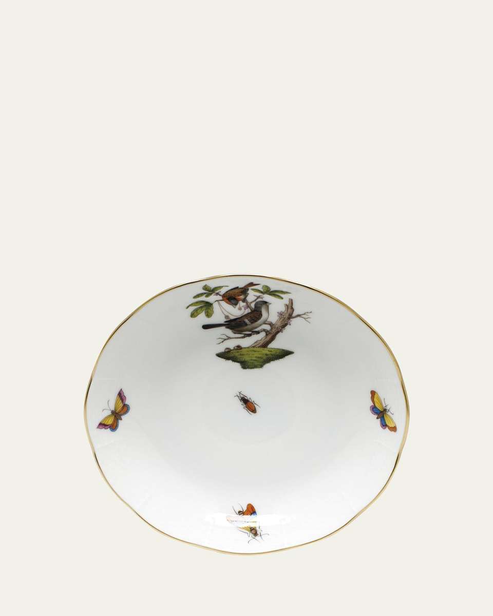 Rothschild Bird Motif 04 Mocha Saucer