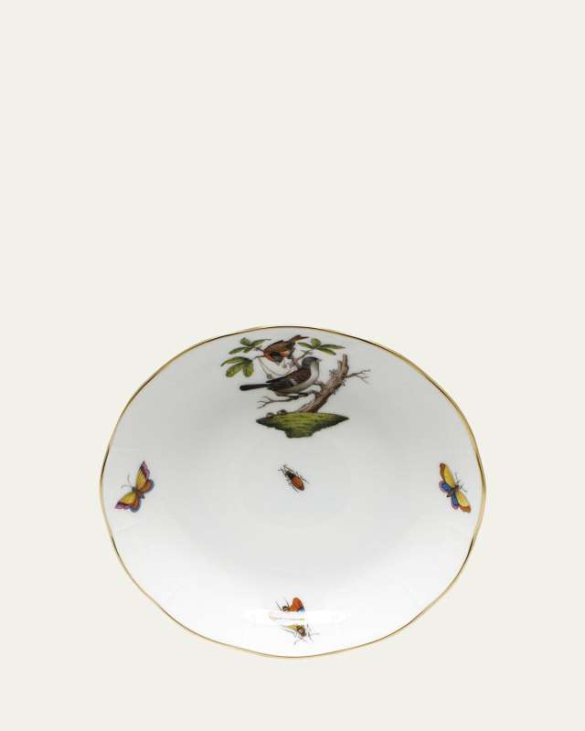Rothschild Bird Motif 04 Mocha Saucer