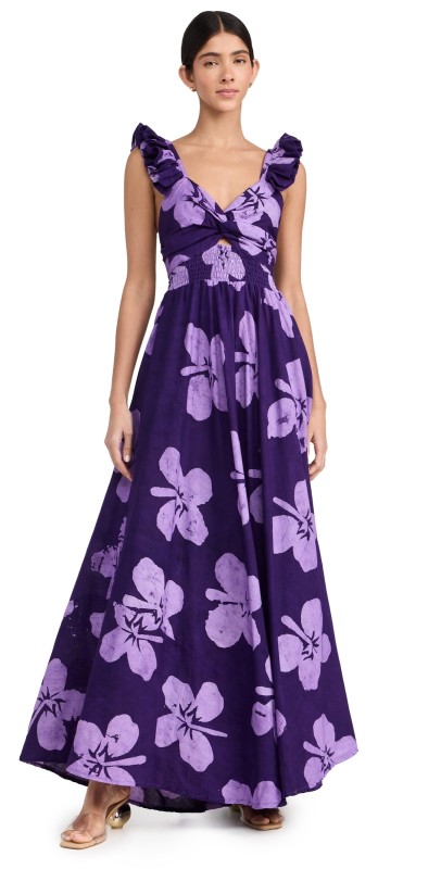 Elisamama Ibukun Dress Purple