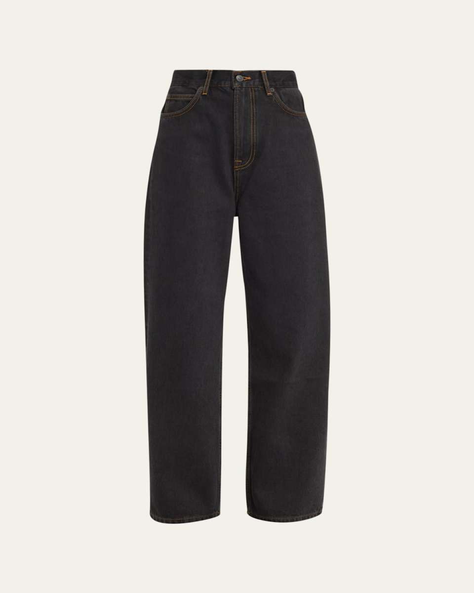 Low Rise Wide-Leg Jeans