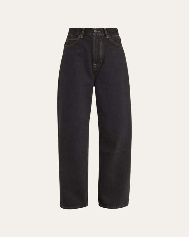 Low Rise Wide-Leg Jeans