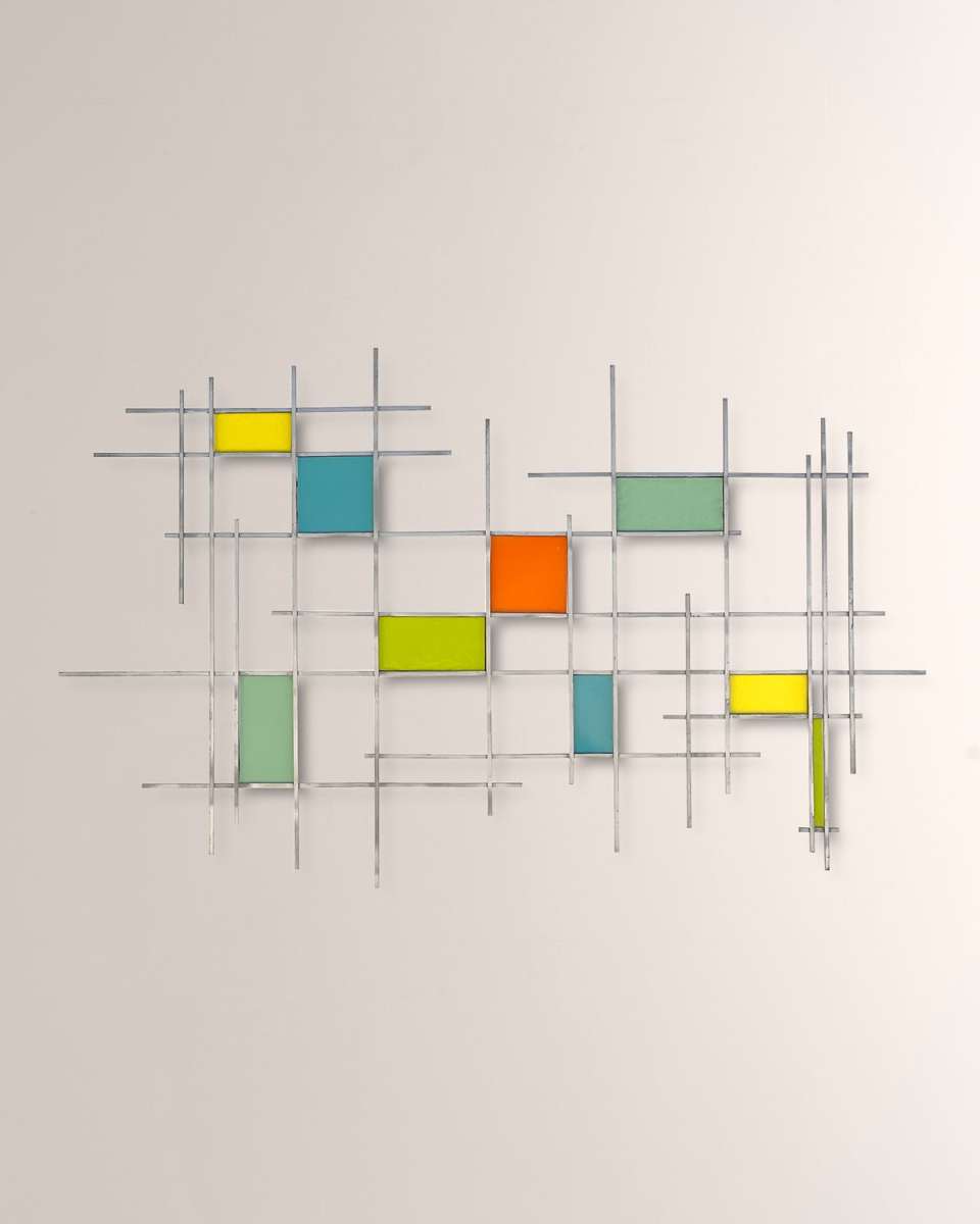 "Gridded MM" Wall Sculpture