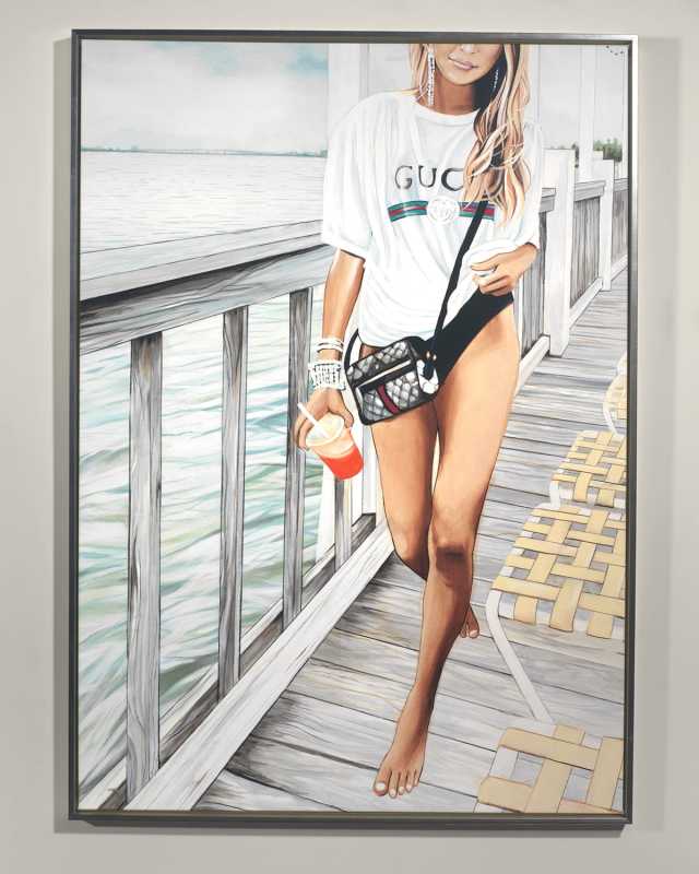 "Gucci Keys" Giclee Wall Art by Jeff Schaub