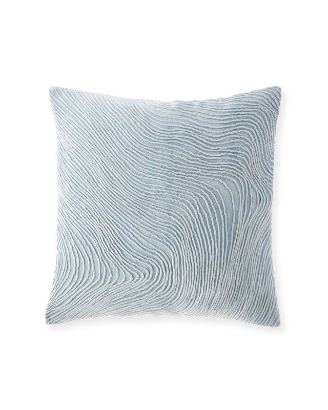 Bandalia Wave Pleat Pillow, 22"Sq.
