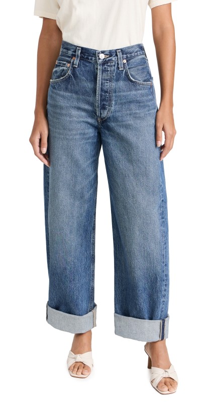 Citizens of Humanity Ayla Baggy Cuffed Crop Jeans Brielle