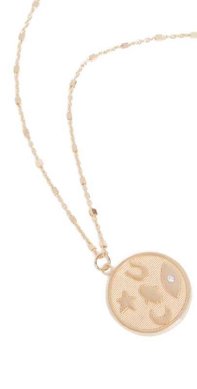 Jennifer Zeuner Jewelry Rasha Necklace Yellow Vermeil