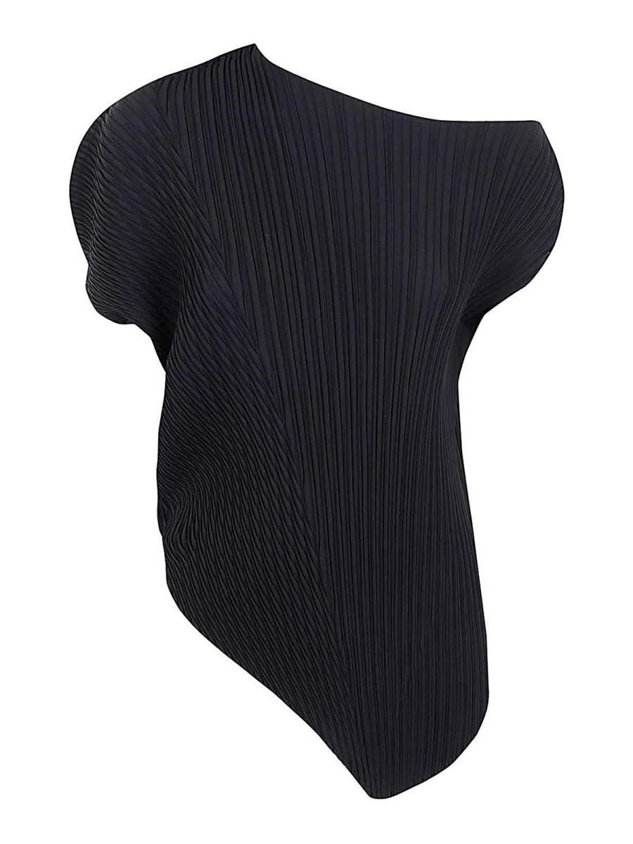 Pleats Please Issey Miyake Chemise - Noir