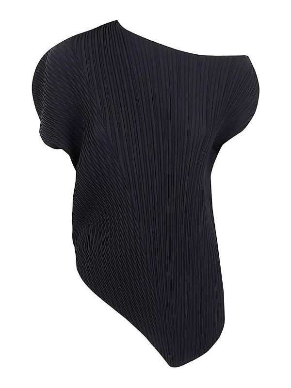Pleats Please Issey Miyake Chemise - Noir