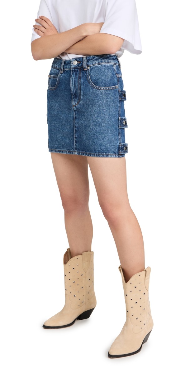 Isabel Marant Étoile Stessy Skirt Blue