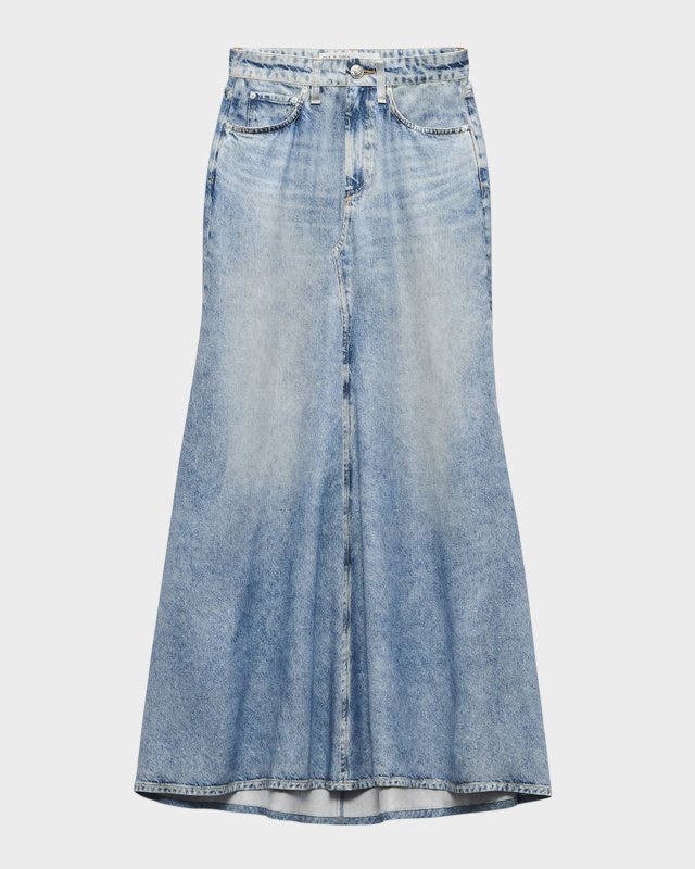 Liquid Miramar Maxi Skirt