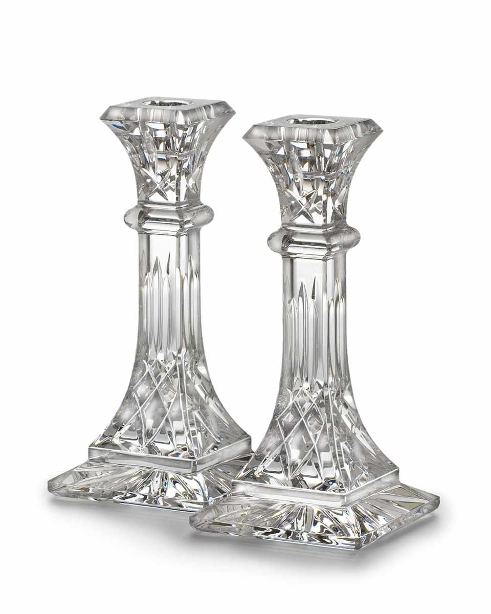 Medium Lismore Candlestick, Set of 2