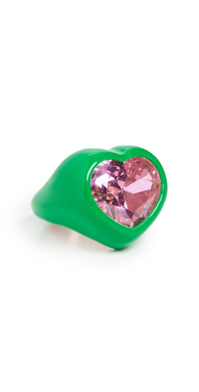 Dans Les Rues Srls Lux Ring Green/Pink