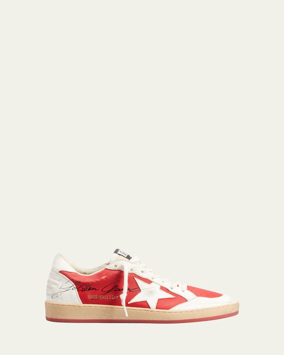 Ballstar Bicolor Script Low-Top Sneakers
