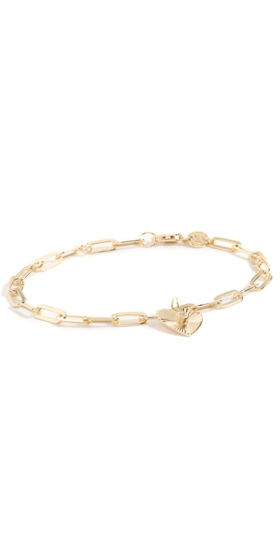 Jennifer Zeuner Jewelry Althea Bracelet Yellow Gold