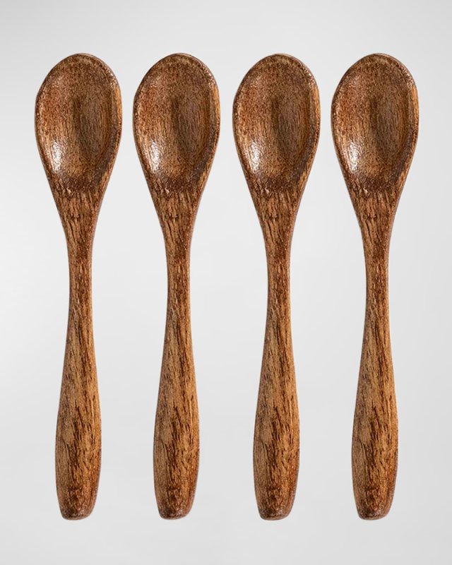 Bilbao Petite Wood Spoons, Set of 4