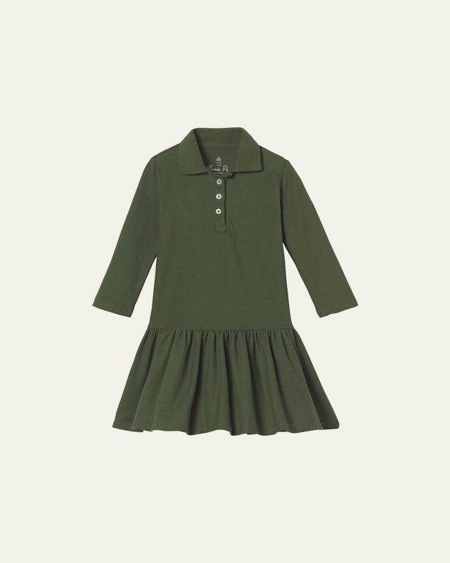 Girl's Bryce Polo Dress, Size 2-14