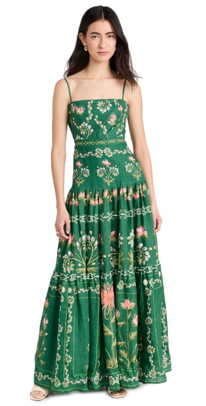 Agua by Agua Bendita Lima Esmeralda Dress Multicolor