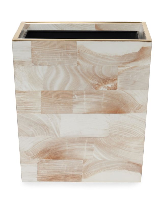 Palermo II Rectangular Tapered Wastebasket
