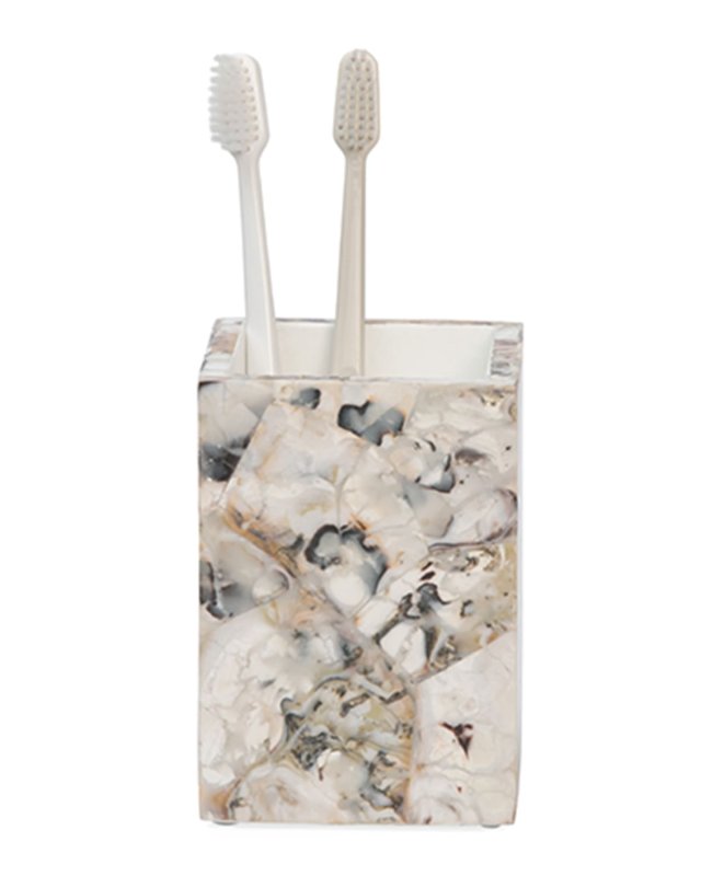 Tramore Natural Laminated Brush Holder