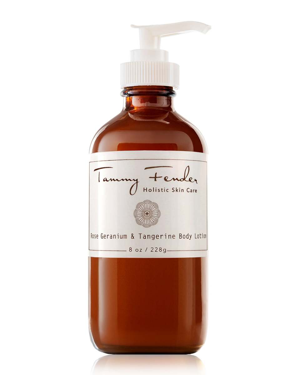 8 oz. Rose Geranium And Tangerine