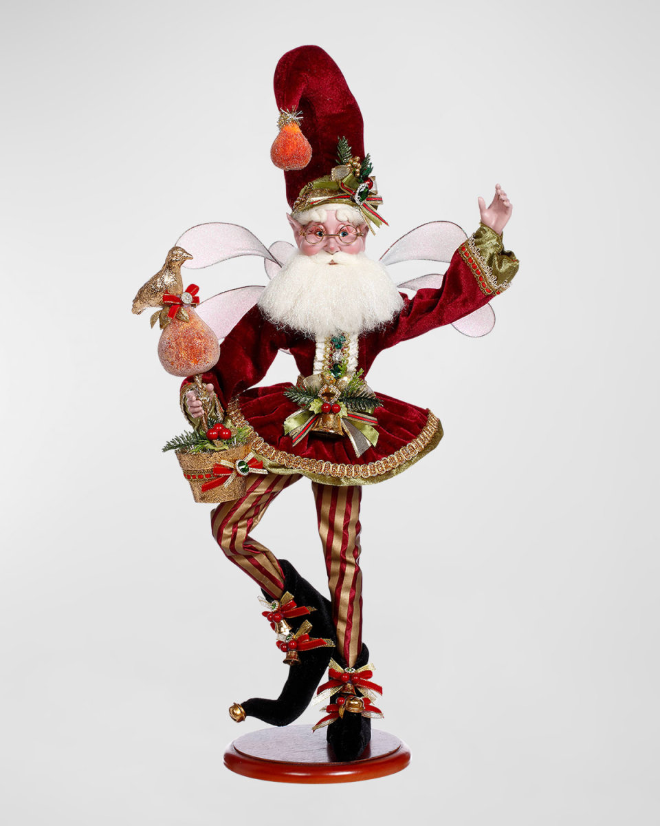 Partridge in a Pear Tree Fairy on Base, 23"
