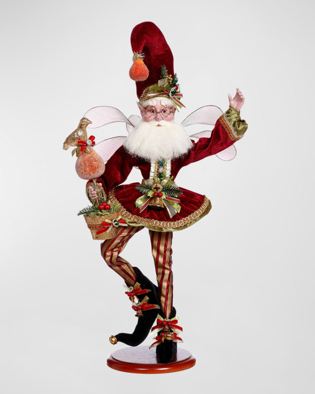 Partridge in a Pear Tree Fairy on Base, 23"