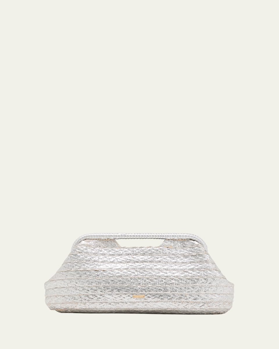 Aurora Large Metallic Clutch Bag