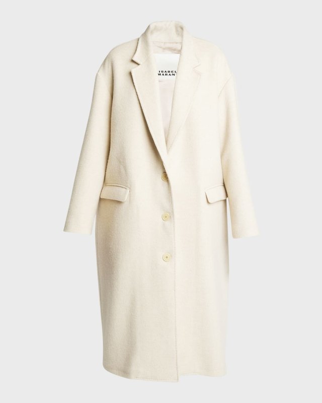 Efezia Classic Wool Cashmere Coat
