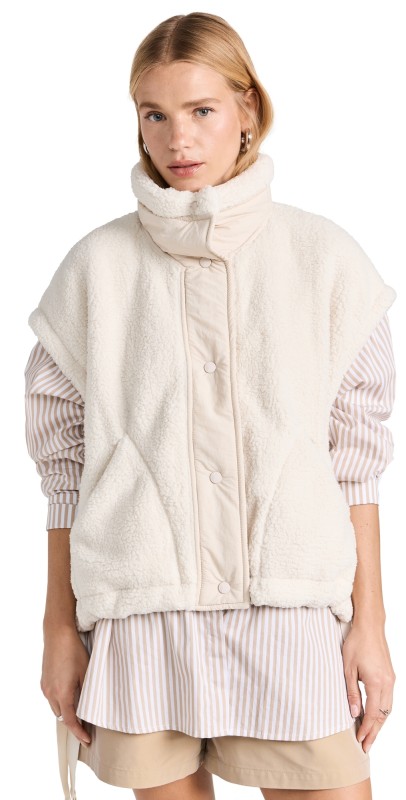 FP Movement Scout It Out Fleece Vest Birch Tree