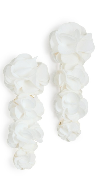 SHASHI Lily Earrings Whit