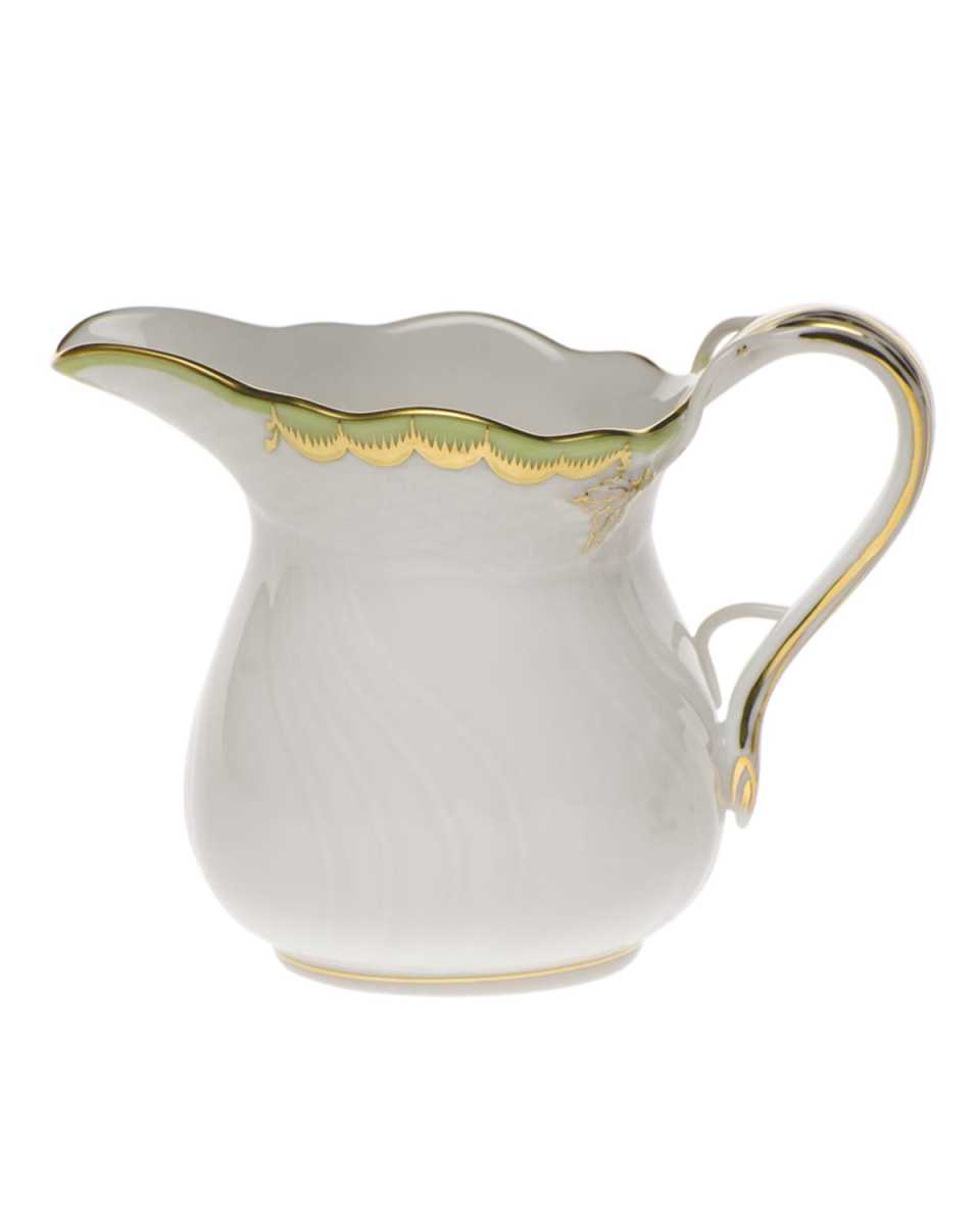 Princess Victoria Green Creamer