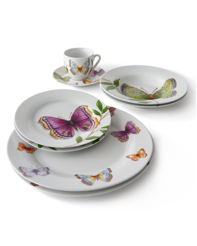 20-Piece Butterfly Dinnerware Set