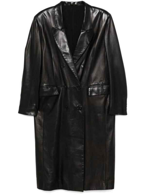 leather coat