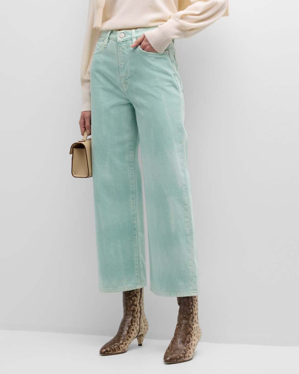 Le Jane Wide Crop Jeans