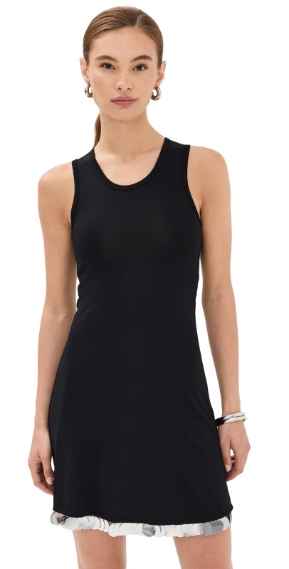 rabanne Robe Dress Black